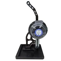 반자동 아일렛 구멍 펀칭 하도메기계 도트기계 가시메, 10mm 반자동 단추기계