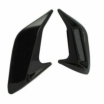 자동차 외곽부품3D 자동차 엔진 후드 환기 공기 흐름 흡입 메쉬 그릴 트림 도어 사이드 펜더 스티커 엠블럼, 한개옵션0