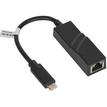 [강원전자] NETmate NM-CR01 (유선랜카드/USB C타입/1000Mbps) [블랙]