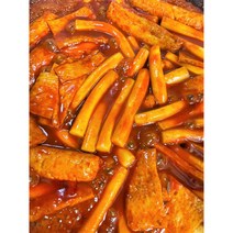 인천 아부징떡볶이 국물 짜장 로제 가래떡 캠핑 밀키트 떡볶이, 1-2.국물떡볶이(보통맛)