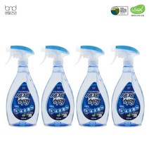[세제혁명] 찌든때 쓱싹 다용도세정제 520ml 4통, 상세 설명 참조