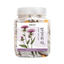 이너블릭 국내산 엉겅퀴 차 100티백 PLA 친환경 필터, 1개