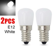 UV랜턴 라이트 레진 젤네일램프 젤램프 UV램프 새로운 LED 전구 E12 E14 220V 냉장고 냉장 디스플레이 미니 야간 조명 고휘도 홈 장식 샹들리에, 5.E12White2pcs