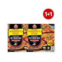 오뚜기 [원쁠원] 마르게리타 피자 300G 1+1 푸짐한. 안전한 먹거리 혼밥족. 키즈간식, 12셋트