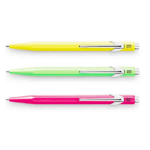 까렌다쉬 849 팝라인 형광 메탈 볼펜, 그린, 1개