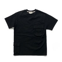 밀리터리박스 그롭스 MUTI POCKET 티셔츠 (블랙)