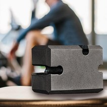 헬스 블록보드 발목경사대 런닝머신매트 슬라이드보드 bench press block 피트니스 체육관 single training bench press 개선 foam pad bar, 검은색