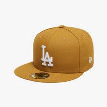 뉴에라모자 NQB 12718163 뉴에라 MLB 5950 베이직 LA 다저스 사이즈캡 브론즈, 단품