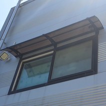 550X2300 플라스틱처마 브라켓 렉산바 주차장 조립식차양 계단캐노피 고정어닝, 블루, 블랙, 블랙
