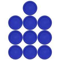 컴퍼니24 파이렉스 7202 PC 1컵 카뎃 블루 유리 그릇용 보관 뚜껑 (10 코발트 블루)