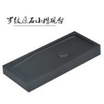 벼루 서예 늑골이있는 원래 돌 작은 스크립트 벼룩 테이블 자연 광장 미니 경전 쓰기 복사 방 네 개의 보물, 1권