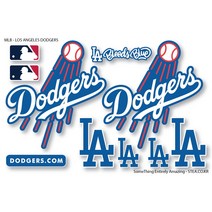 STEA 메이저리그 구단 엠블럼 스티커SET - 30개 모든 스티커, LA다저스