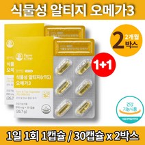 임신 초기 준비 출산후 수유부 임산부 알티지 중금속없는 식물성 rtg 오메가3 무부형제 채식주의자, 2박스