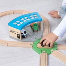 [무료배송]이케아온라인몰 LILLABO 기차 놀이 철도 레일 턴테이블, 철도 턴테이블