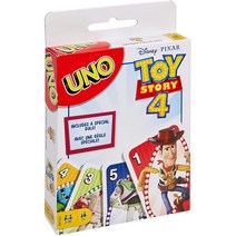 Mattel 디즈니 토이스토리 4 굿즈 우노 UNO 카드 게임 놀이