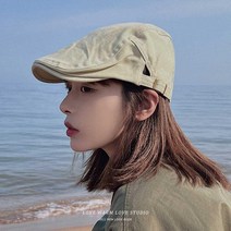 바리스타 헌팅캡 도리 허영만 모자 카페 중년 남성 플랫캡 순사 베레모