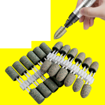 고무 추지석 드릴샌딩 연마석 핸드루터 3mm 숫돌 철판, 10mm 원통형