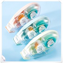 양면풀테이프 다꾸 양면 접착제, 그린 색상