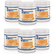 l-아르기닌 프로 l-아르기닌 보충제 - l-아르기닌 5500mg + l-시트룰린 1100mg, 감귤류 오렌지, 13.76온스(6개들이 팩)