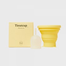 티읕컵 단품 초보자도 쉬운 세상 편한 생리컵 세척컵 포함 (Small - 32ml), 옵션선택