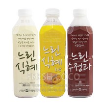 [서정쿠킹] 느린식혜 호박 2병+느린식혜 2병+느린수정과 2병, 6병, 1000ml