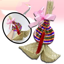 국산대나무복조리세트/왕대2P/설날선물/액막이/쌀조리