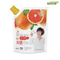 꽃샘 별난알맹이 자몽 파우치 500g/꽃샘별난알맹이자몽/별난알맹이자몽파우치/자몽알맹이/자몽에이드/에이드만들기/자몽원액파우치/자몽베이스파, 꽃샘 별난알맹이 자몽 파우치 500g
