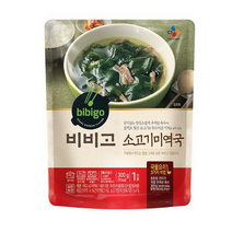 백설 비비고 소고기미역국 300g, 9세트