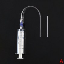 타이어접착제 Risk Bicycle Tubeless Tire Liquid Injection Tool Sealant Syringe Rubber Hose Kit For Mt, 01 Without Air nozzle