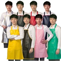 요들/비닐 앞치마/미용/미용실/가운/유니폼/3122/3123/3124/3125/3126/3127/3132/3133/겉:폴리우레탄 100%, 3122 실버