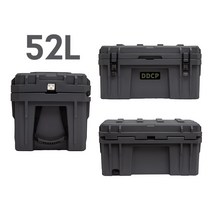DDCP 미군 밀리터리 감성캠핑용품 캠핑박스 미국 오버랜딩 랭글박스 52L, 다크그레이(DG)