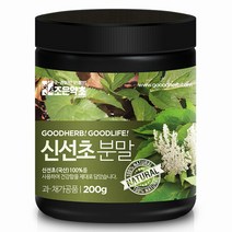 조은약초 [조은약초]신선초가루 200g, 선택완료, 단품없음