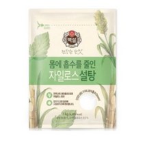 백설 하얀 자일로스설탕, 1kg, 2개