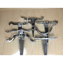 철 모루 강철 대장간 패드 지지대 쇠모루 도구 철근, B