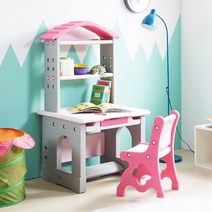 [베네베네책상의자] 하이지니 -하이지니프로 유아책상&의자SET (2COLOR)- 아동책상, 파스텔핑크