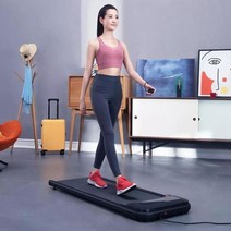 urevo u1 피트니스 워킹 머신 울트라 씬 스마트 실내 운동 체육관 장비 leddisplay 원격 제어, 검은색