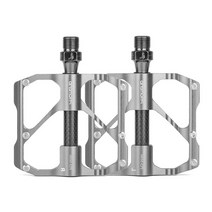 자전거 평페달 MTB 로드 카본 경량 패달, MTB_실버