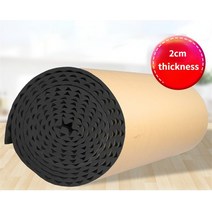 방음벽지 부분도배 초배지 차음재 책상 스튜디오 차단, black-100x100x2cm