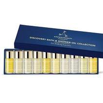 Aromatherapy Associates Discovery Wellbeing 미니어처 목욕 & 샤워 오일 선물 컬렉션 3ml 테라피 에센셜 오일이 함유된 엄선된 및 10개입 궁극