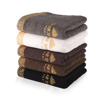 Omar Sharif 오마샤리프 로얄 145g 면30수 다크컬러톤 고급타올, 1개, 밤색