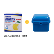 클라나드 덴트픽스 포르테 틀니세정제 세트 32정 1세트, 12세트