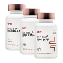 한국산 생유산균 낙산균 포스트바이오틱스 미야이리균 신바이오틱스 60정 3개