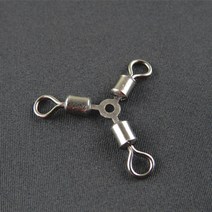 싸가지피싱 [싸가지피싱] 단일코리아 삼각도래 낚시소품 도래 자작채비 diy 삼각채비, 1개