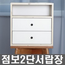 2단 서랍장 서랍함 완제품 DIY MDF 인테리어 소품장 수납형 박스 틈새 원목 미니