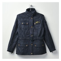 바버 BARBOUR 바버 인터네셔널 폴라 여자 퀼팅 자켓 네이비 LQU0078