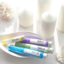 [사랑방비누] 깨알버전 바쓰솔트만들기 DIY KIT(나홀로용 동영상포함 2회분량), 초록(알로에입욕제+편백오일)