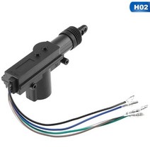 자동차 원격 시동 경보기 12v 2 와이어 도어 경보 시스템 중앙 잠금 도구 모터 슬레이브 액추에이터 솔레노이드 중앙 잠금 모터 dc 액세서리, 02