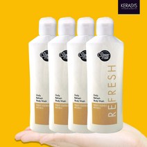 케라시스 여행용 휴대용 바디워시 헬스장 수영장 180mlx4개, 180ml, 4개