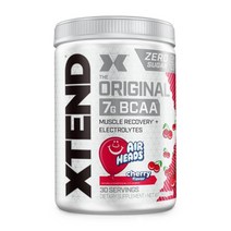 엑스텐드 오리지널 BCAA 에어헤드 체리맛 399g (30회분), 1개