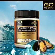 고 헬씨 초록입홍합 2600mg 300정 Go 3팩 Healthy Mussel 2600 300c, 3개